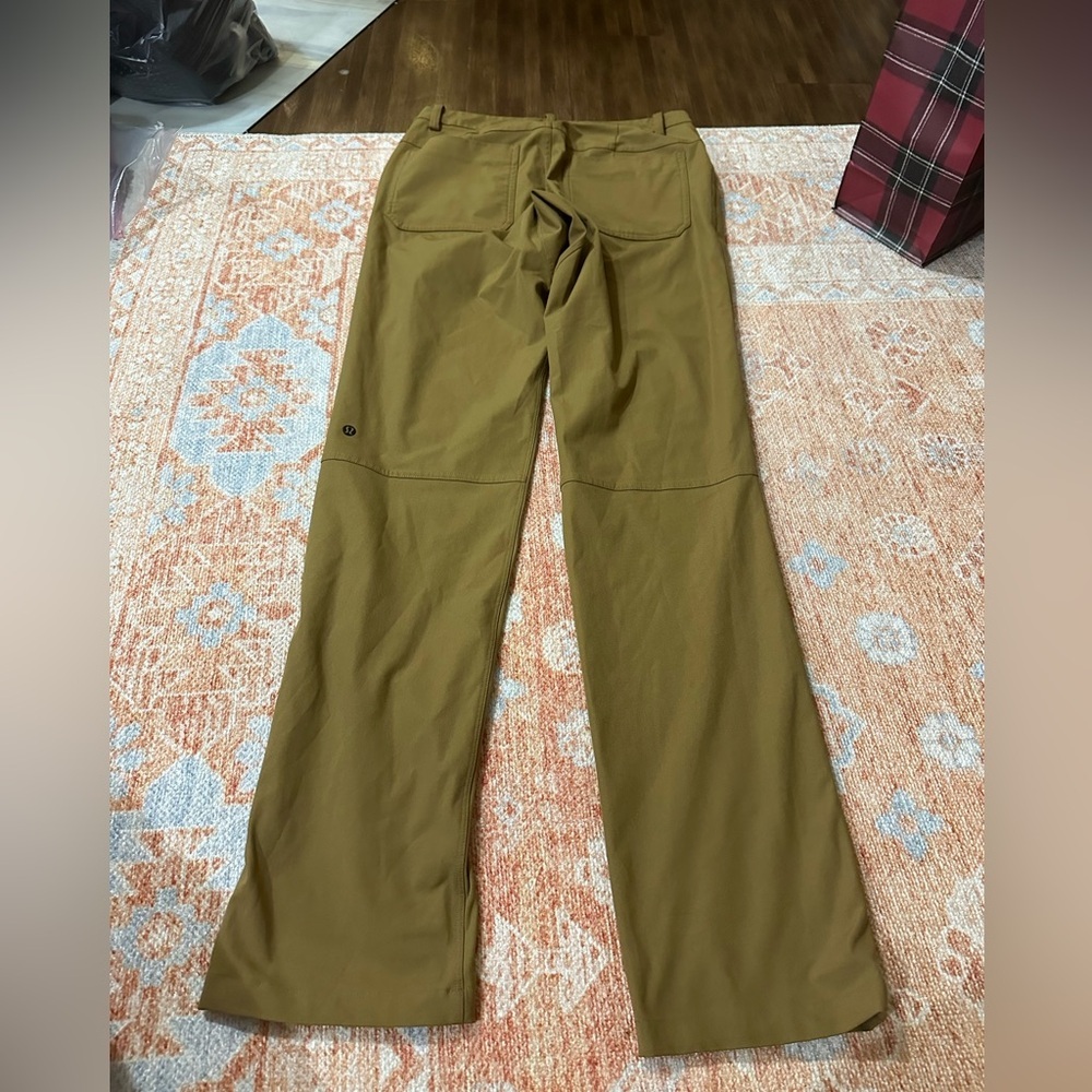 Lululemon ABC Pant Classic *34" in Artifact tan M5335S Warpstreme size 30 waist - Picture 7 of 10